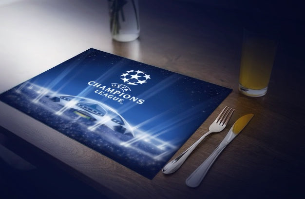 Set of 4 Placemats Champions League