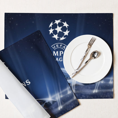 Set of 4 Placemats Champions League